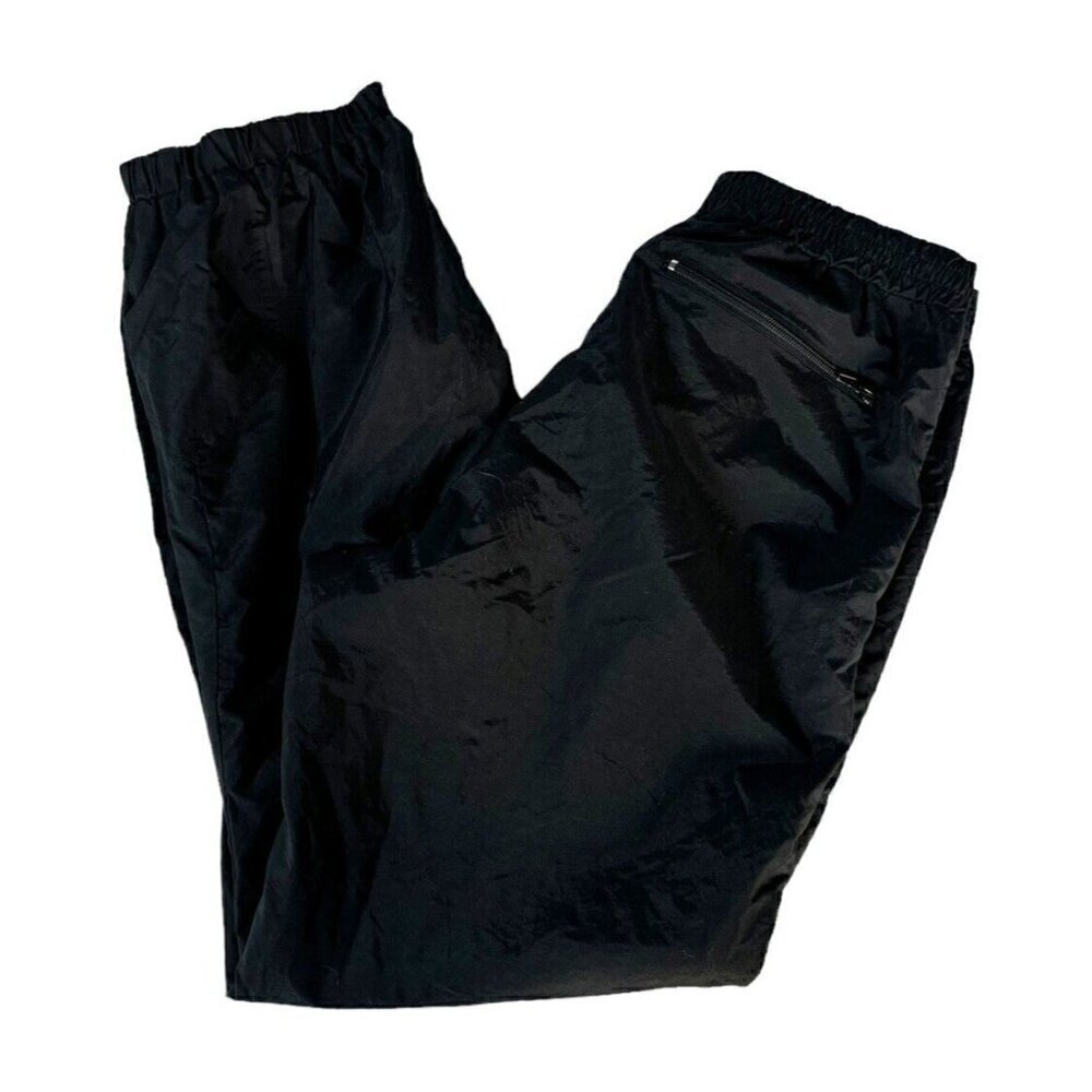 Vintage Obermeyer Canyon Mens Sz Large Black Elastic Waist Ski Pants